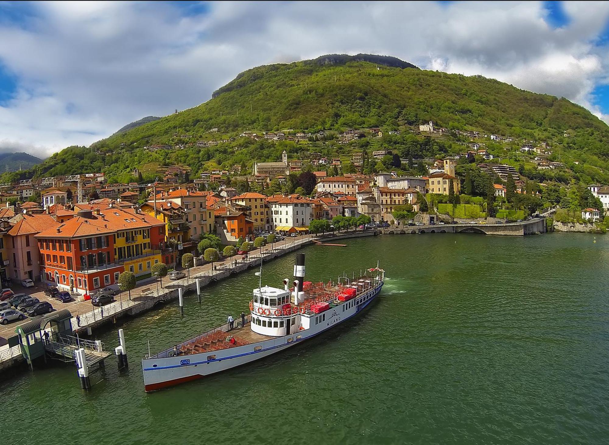 Appartement Elegant Historic Large House On Lake Como à Gravedona Extérieur photo